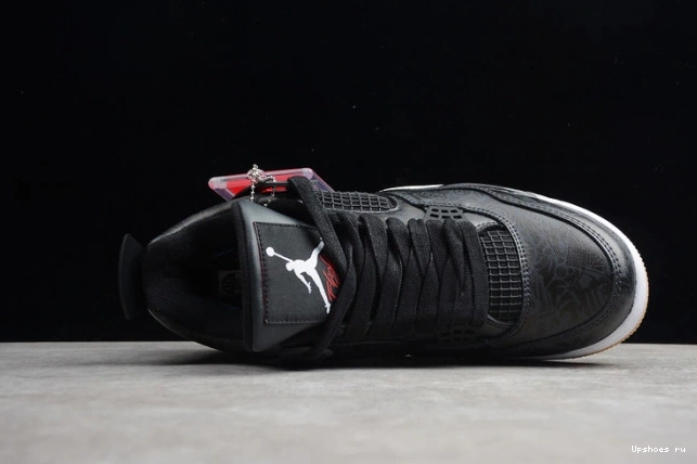 AIR 4 JORDAN CI1184-001 RETRO BLACK LASER 0808